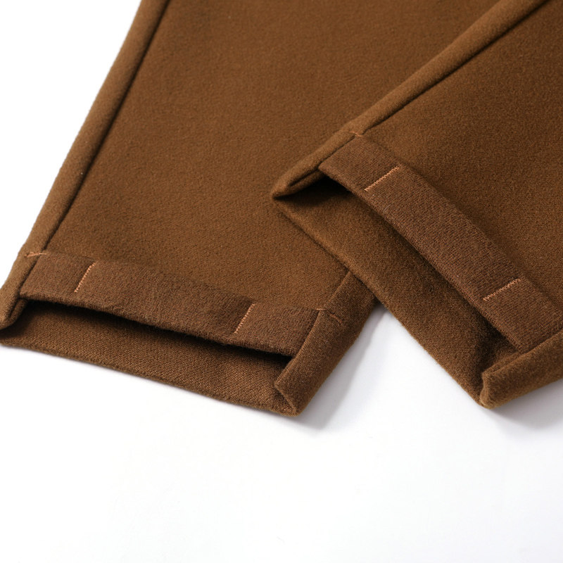 百爱女神秋冬萝卜裤新款磨毛哈伦裤 百爱女神休闲裤