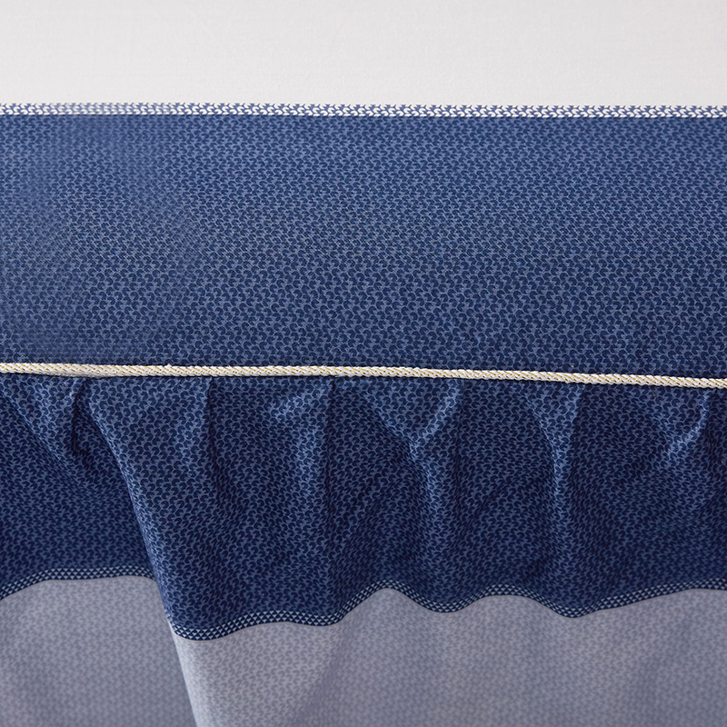 九洲岛纯棉全棉床裙式床罩单件保护防尘1.8m床套床单围裙1.5米床