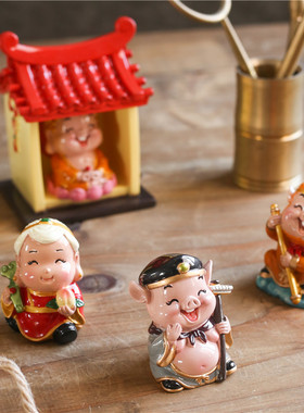 办公室小摆件妙工坊树脂祝福可爱