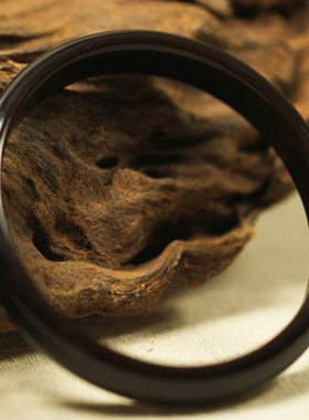 天然黑曜石百搭手镯