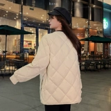 Короткий пуховик с пухом, демисезонная куртка, увеличенная толщина, в корейском стиле, 2021 года