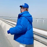 Короткий пуховик с пухом, демисезонная куртка, коллекция 2022