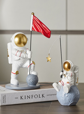 翻旧事宇航员摆件卡通