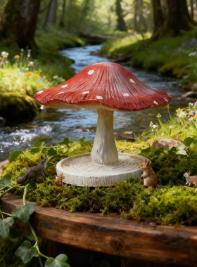 创意蘑菇造型装饰摆件