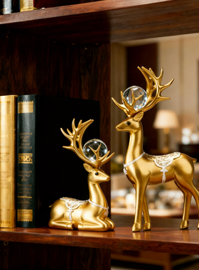 ins风鹿摆件桌面治愈小而美