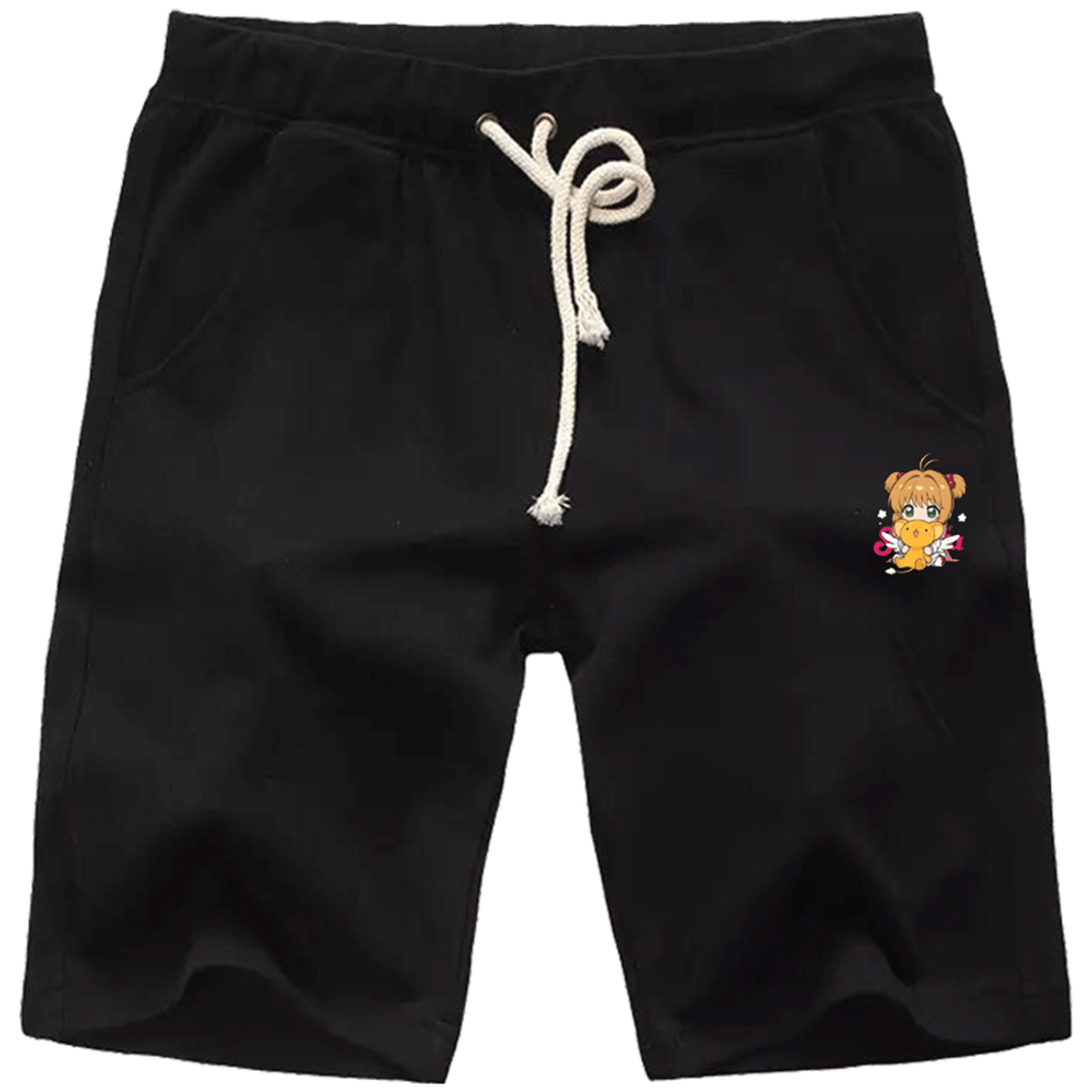 魔卡少女樱动漫联名周边百变小樱男女情侣可定制可爱五分运动短裤,淘宝优惠券,粉丝福利购,淘宝优惠卷