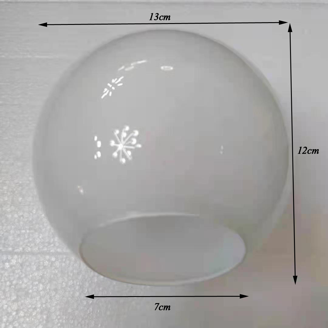 新款现代简约吊灯配件正方形灯片LED灯泡灯板光源圆型球玻璃灯罩