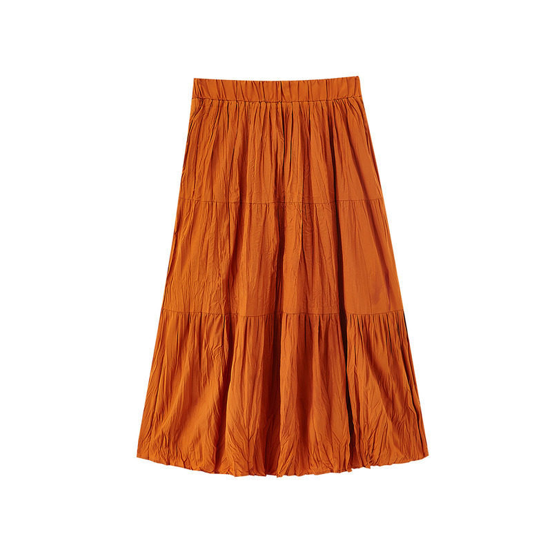 茵曼旗舰店茵蔓2020新款半节半身裙 茵曼翰飞半身裙