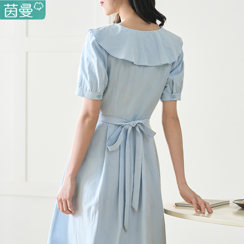  茵曼翰飞连衣裙