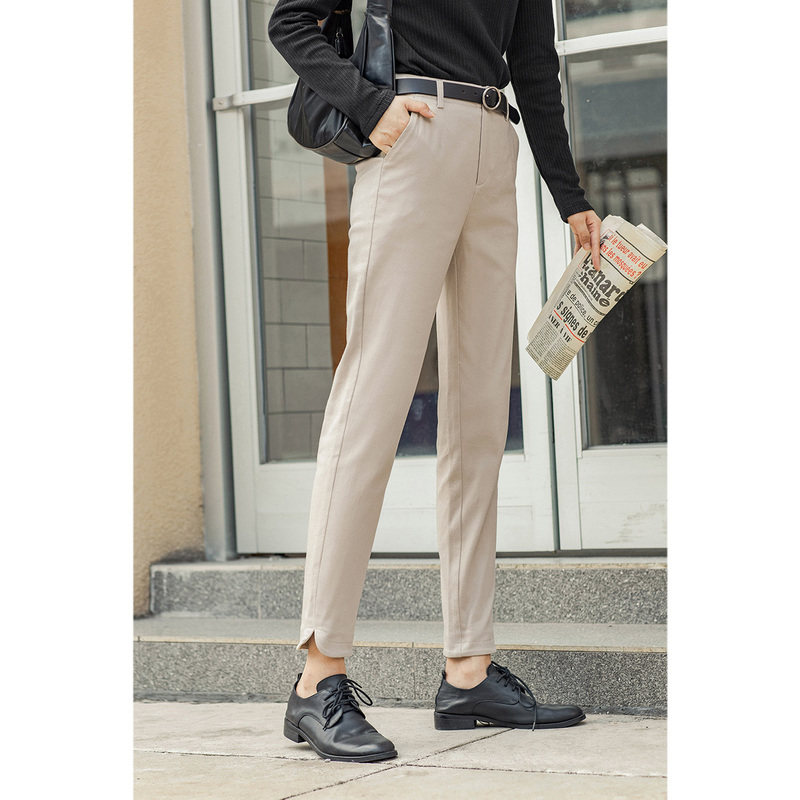 茵曼旗舰店2020春秋装新款女休闲裤 茵曼翰飞休闲裤