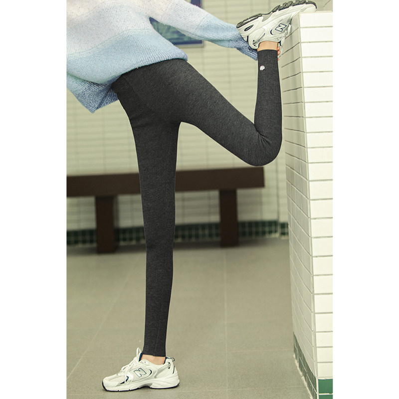 茵曼旗舰店外穿春秋款冬百搭打底裤 茵曼翰飞打底裤