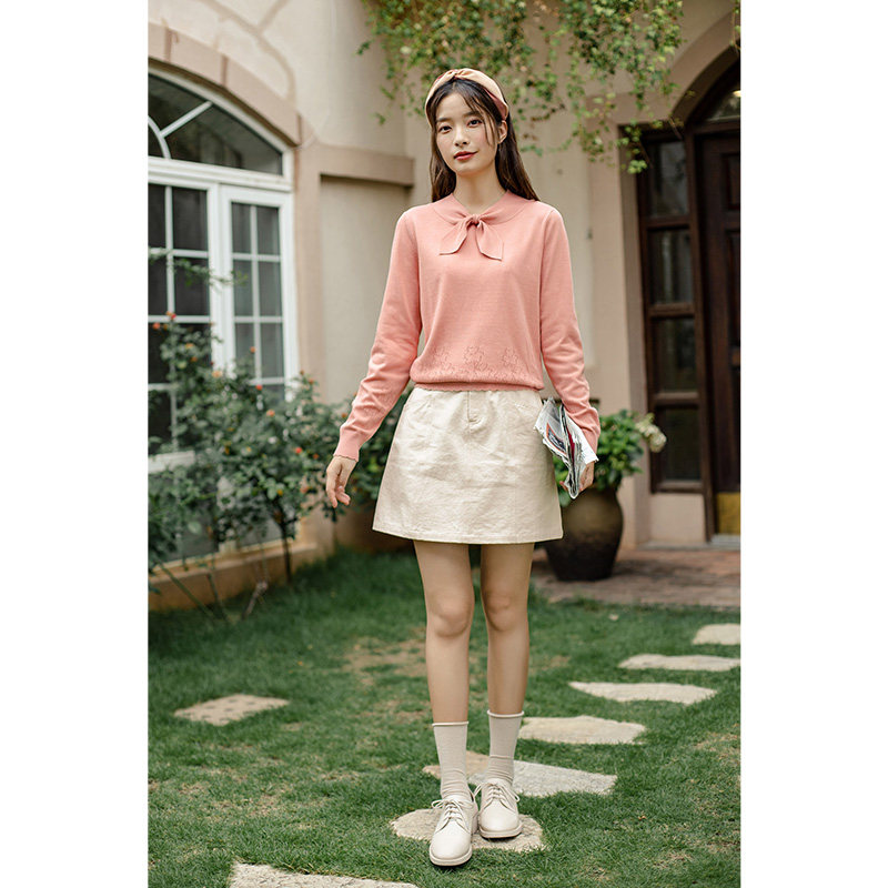 茵曼旗舰店2020新款秋装温柔风毛衣 茵曼翰飞毛衣