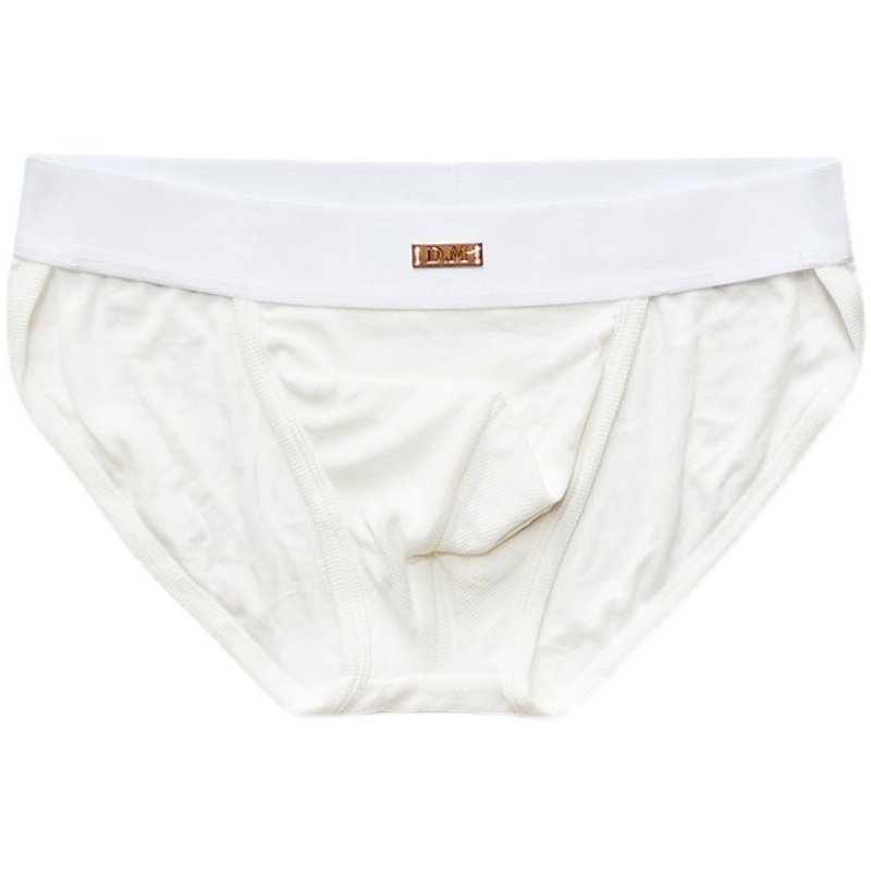 D.M男士内裤黑白纯色打底三角裤潮青年高叉基础性感低腰运动裤衩,淘宝优惠券,粉丝福利购,淘宝优惠卷