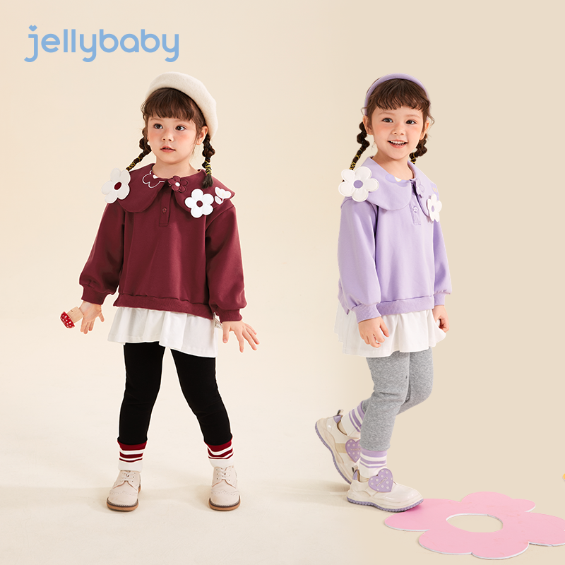 清仓【99元任选】杰里贝比jellybaby童装女童秋冬款男童宝宝儿童