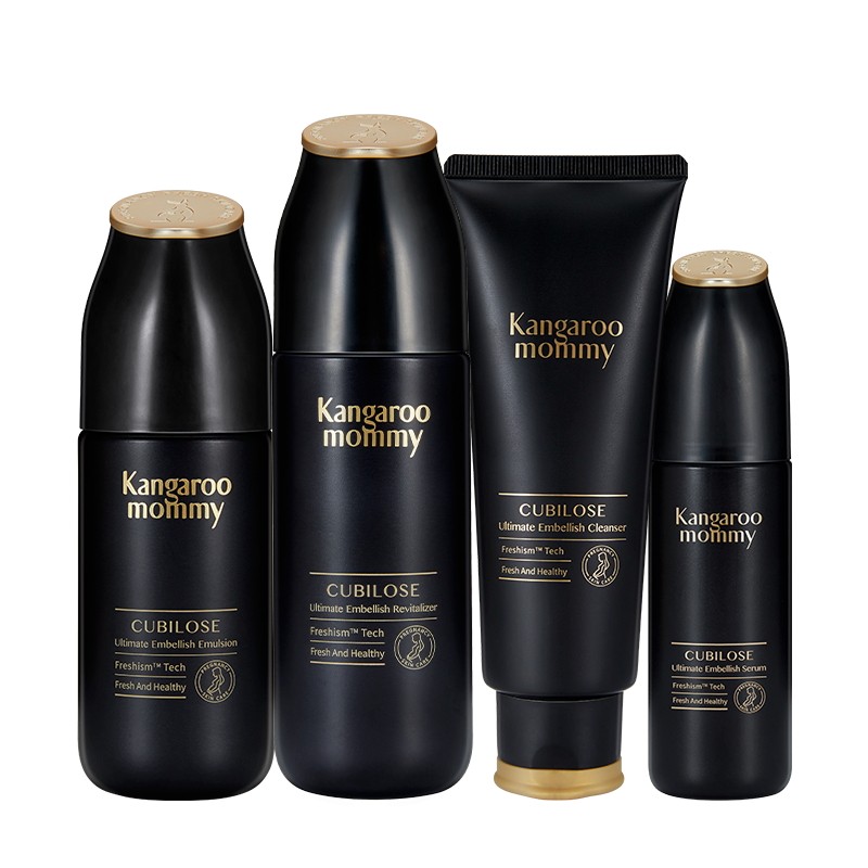 预售袋鼠妈妈燕窝臻颜补水4件套 袋鼠妈妈美韵面部套装