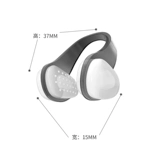 飞鱼未来 Носовой зажим для плавания, беруши, силиконовый комплект, нескользящое снаряжение для взрослых подходит для мужчин и женщин, дайвинг