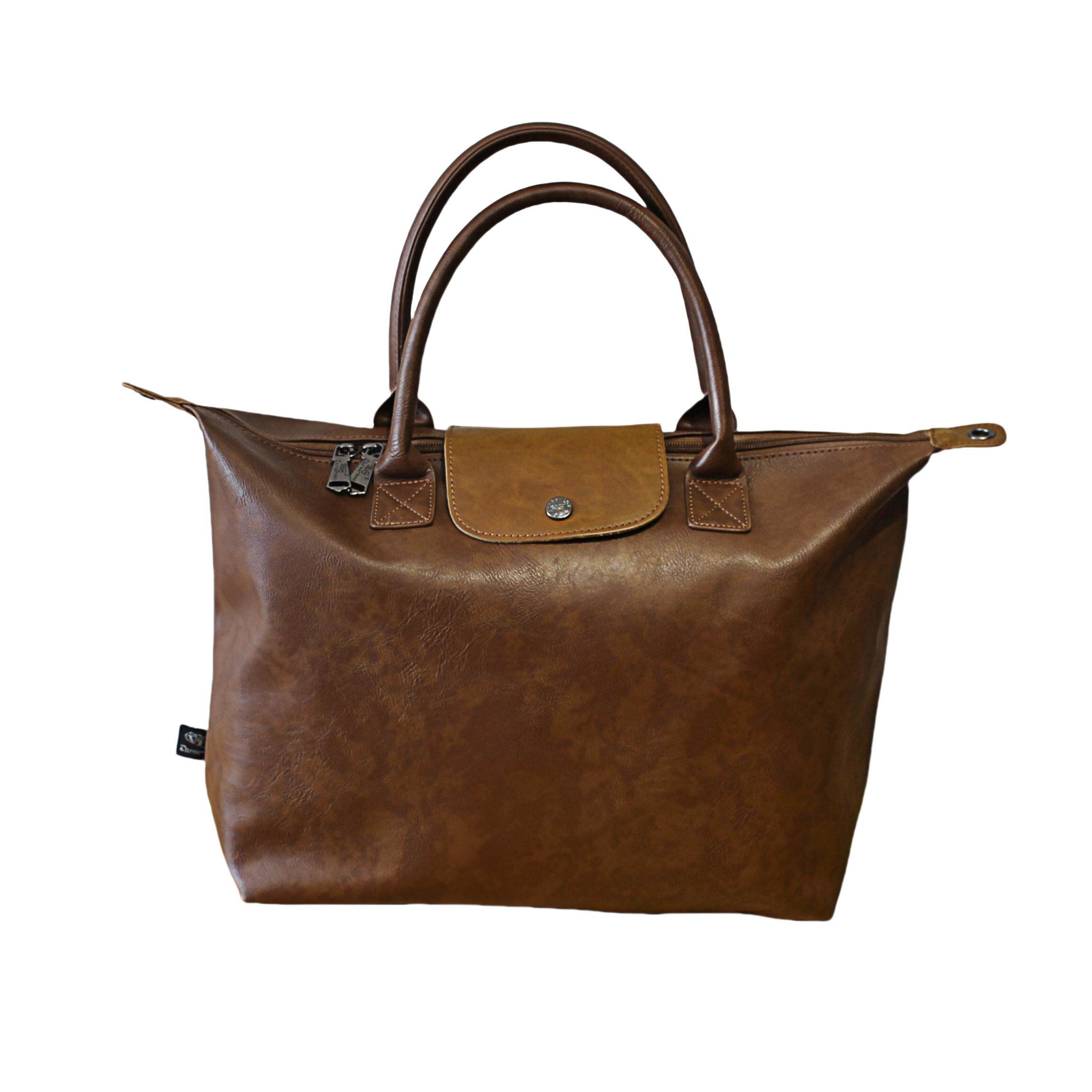 潮牌大容量托特包男士单肩包斜挎包休闲韩版潮流男包通勤包手提包 - 图3