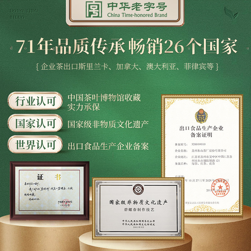 2025年新茶正宗碧螺苏州碧螺春雨前一级绿茶茶叶炒青东山茶厂200g,淘宝优惠券,粉丝福利购,淘宝优惠卷