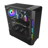 Huntkey GX580H компьютерный корпус настольный основной корпус MATX поддерживает водяное охлаждение, задняя часть корпуса прозрачное стекло