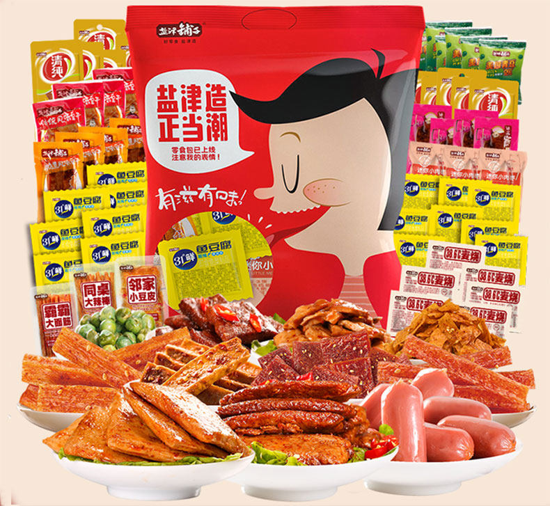 【专享1件24.9】盐津铺子大礼包豆干 千树食品豆腐干