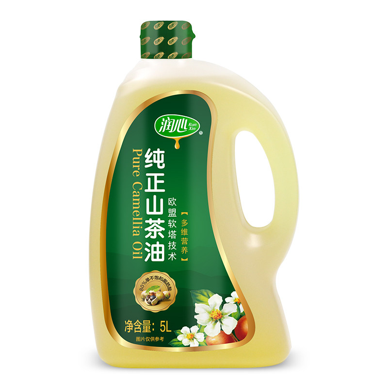 【官方正品】润心纯正山茶油茶油5L 浸出茶籽油  清淡健康食用油,淘宝优惠券,粉丝福利购,淘宝优惠卷