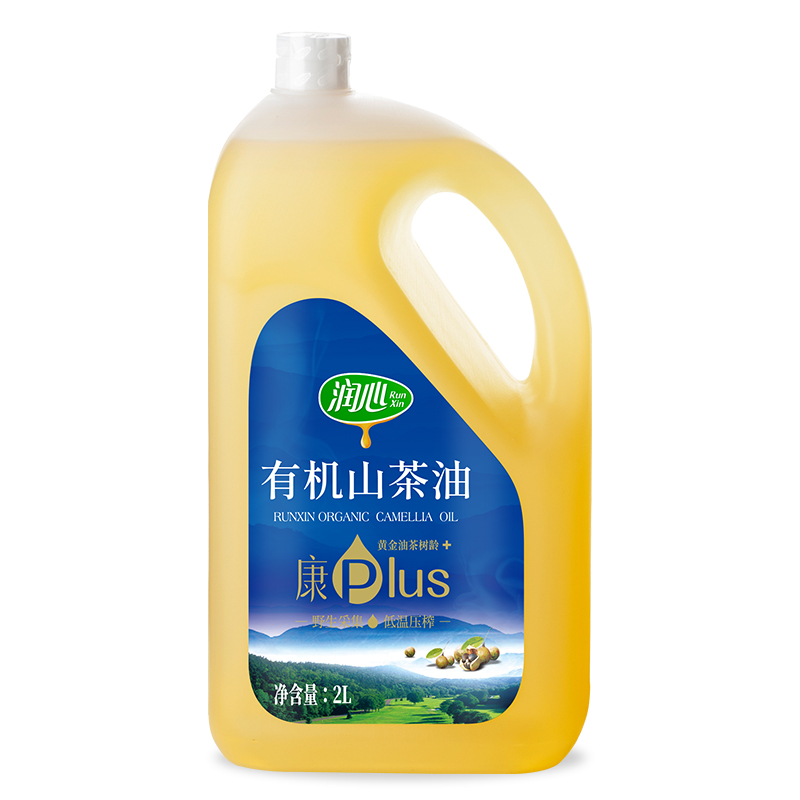 【日期新鲜】润心康plus有机山茶油2L 物理冷榨茶籽油少油烟 - 图3