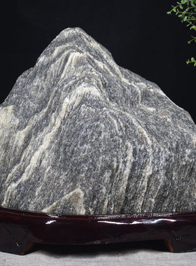 天然泰山石青石原石敢当