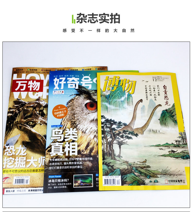 【多套自选】万物杂志2023年4月+好奇号4月+博物4月+环球少年地理4月打包How it works青少年版科学科普百科书自然奥秘探索过期刊_虎窝淘