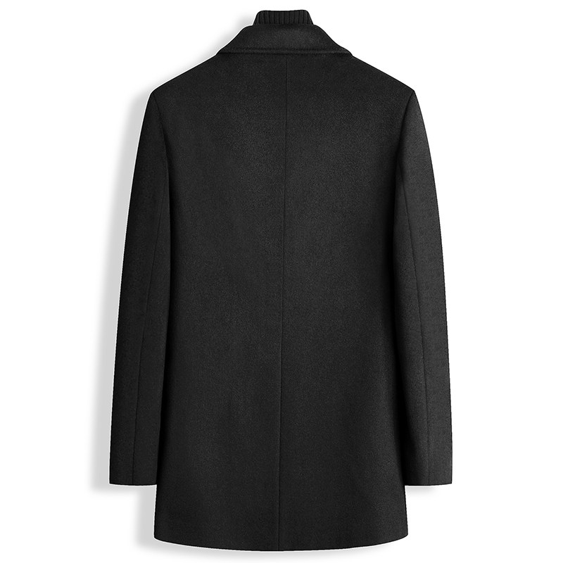 欧码加大码跨境版型单排扣西装领加棉加厚羊毛呢子大衣男外套男装,淘宝优惠券,粉丝福利购,淘宝优惠卷