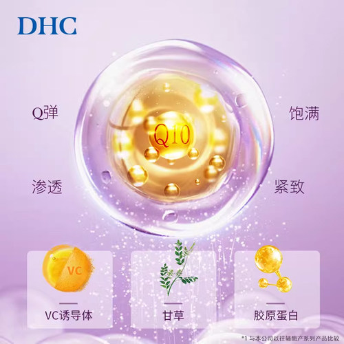 DHC辅酶Q10精萃赋活化妆水160ml 温和保湿护肤水紧致抗皱爽肤水 - 图1