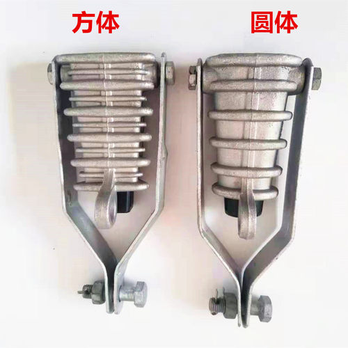 耐张线夹绝缘NXJG架空线拉板楔形固定铝合金拉线金具1KV10KV线路 - 图2
