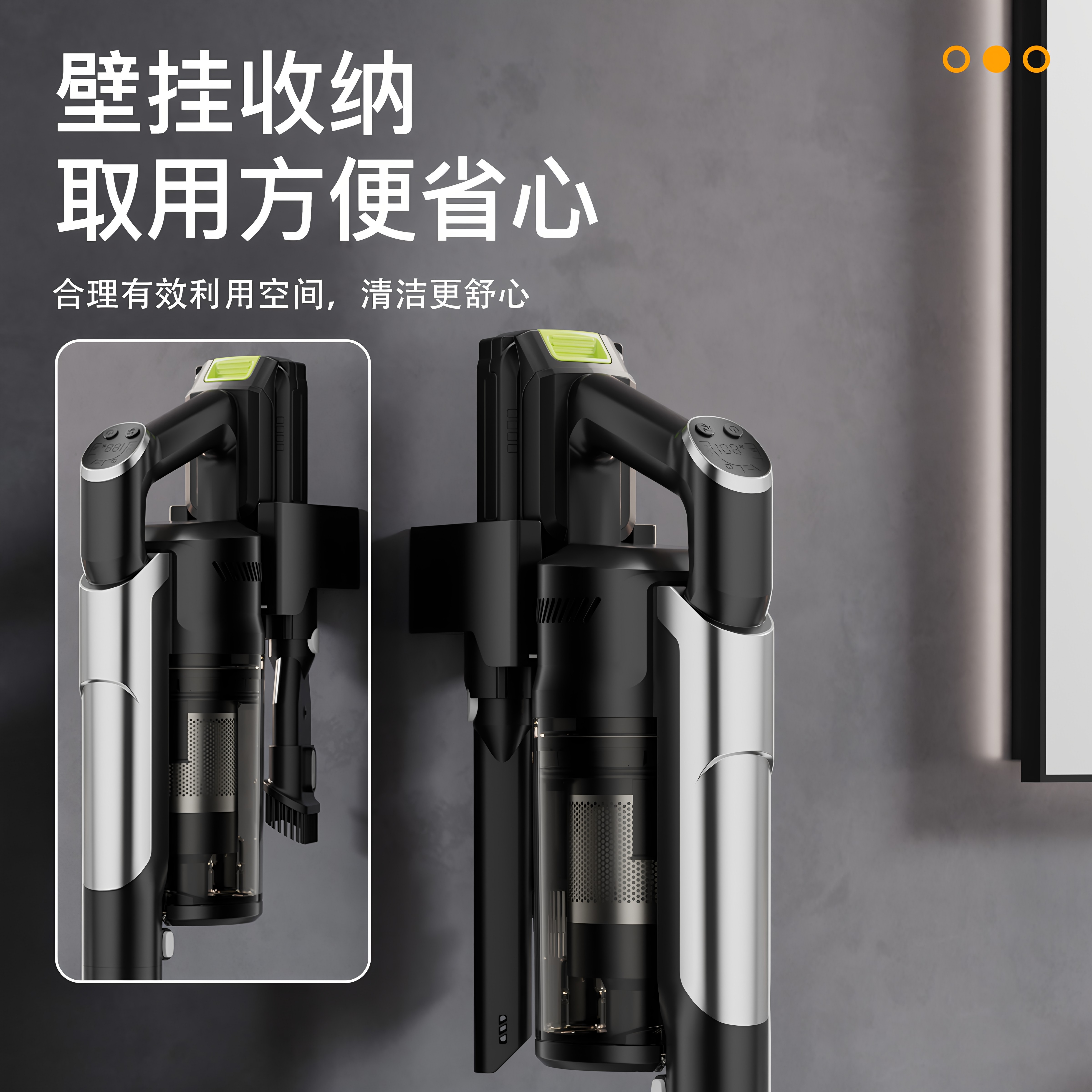 车载吸尘器家用手持小型便携式大吸力装修美缝灰尘猫毛清洁吸尘机