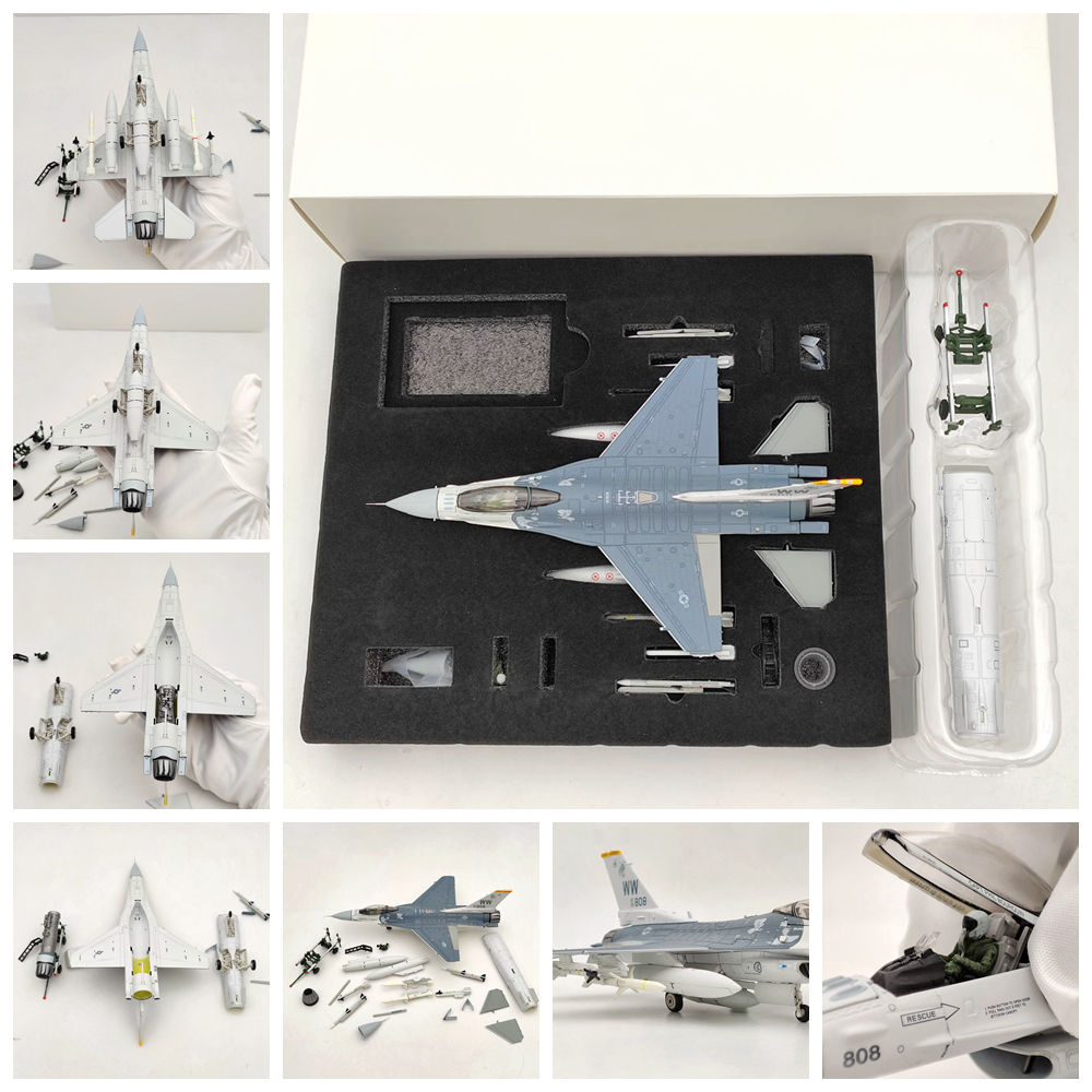 正品CW 1/72 美国空军 F16C F16 F-16D 19中队米格杀手战斗机合金 - 图2