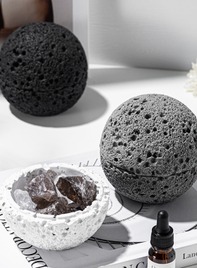 香薰摆件无火扩香石精油室内持久