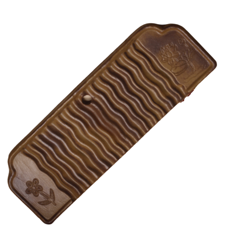 古法养鱼鱼缸流水板60cm长陶瓷木纹板打孔陶盆水缸创意缸上流水板,淘宝优惠券,粉丝福利购,淘宝优惠卷