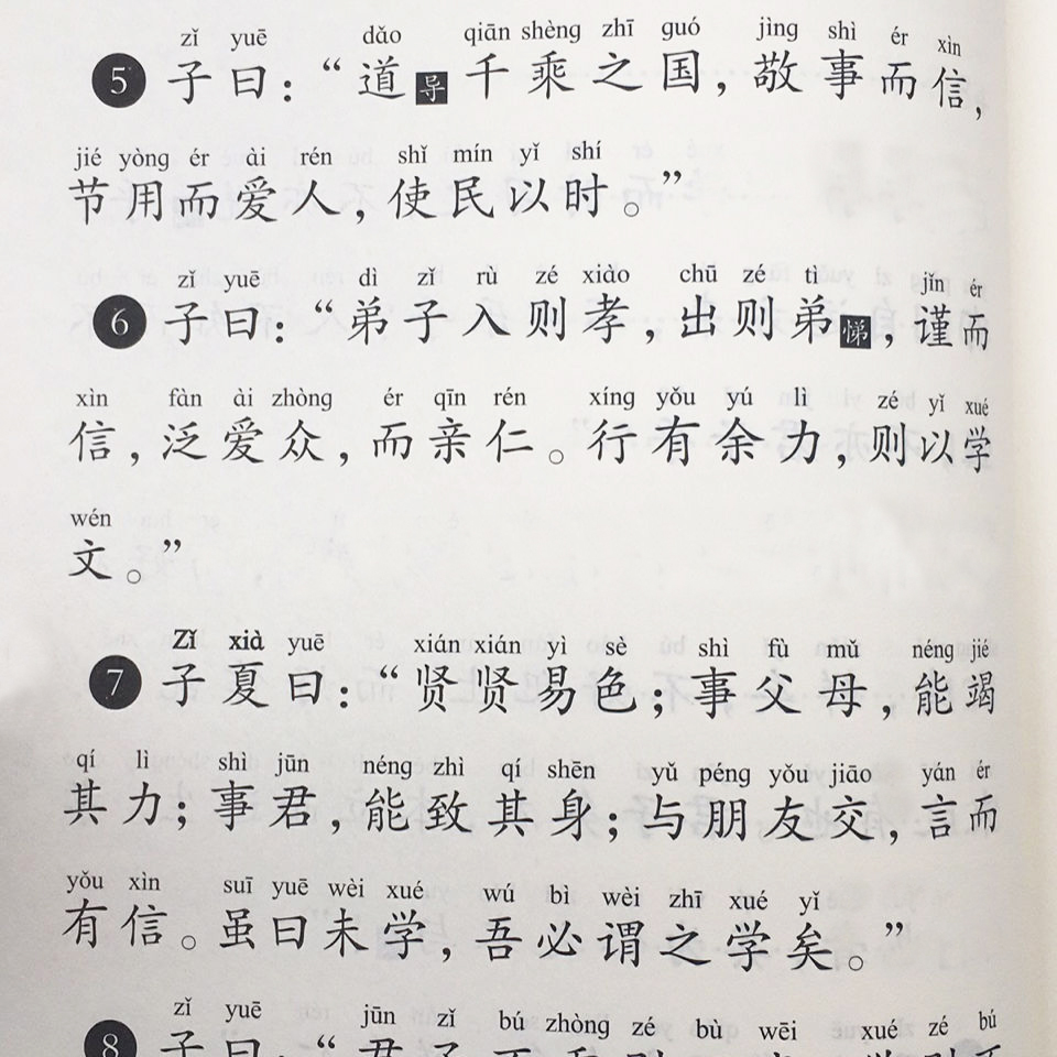 正版 论语 大字拼音诵读版 全集无删减 中华经典诵读工程丛书论语大字注音版 北京四海经典文化论语大字诵读丛书注音版学儿第一 - 图3