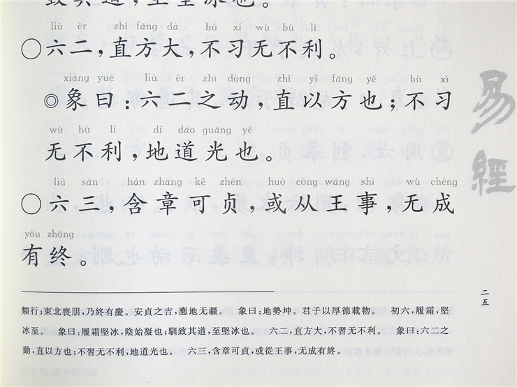 正版易经全文大字拼音周易大字注音诵读版周易64卦易经六十四卦系辞易经中文经典诵读系列-图2