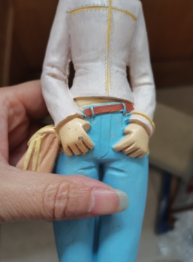 瑕疵特价处理一对时尚女装模特女团橱窗展示摆件