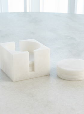 环球悦生活软装设计条纹雪花石高脚碗水果盘样板房间装饰客厅摆件