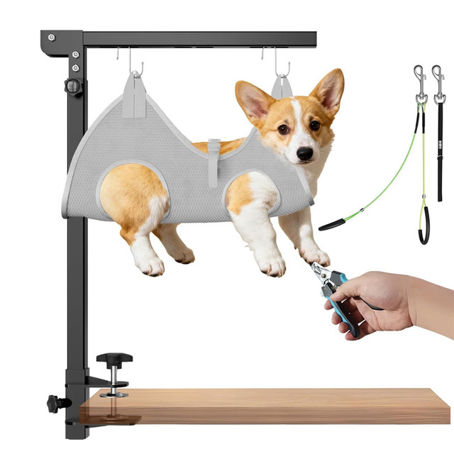 Pet Grooming Table Extended Stand Dog and Cat Hammock
