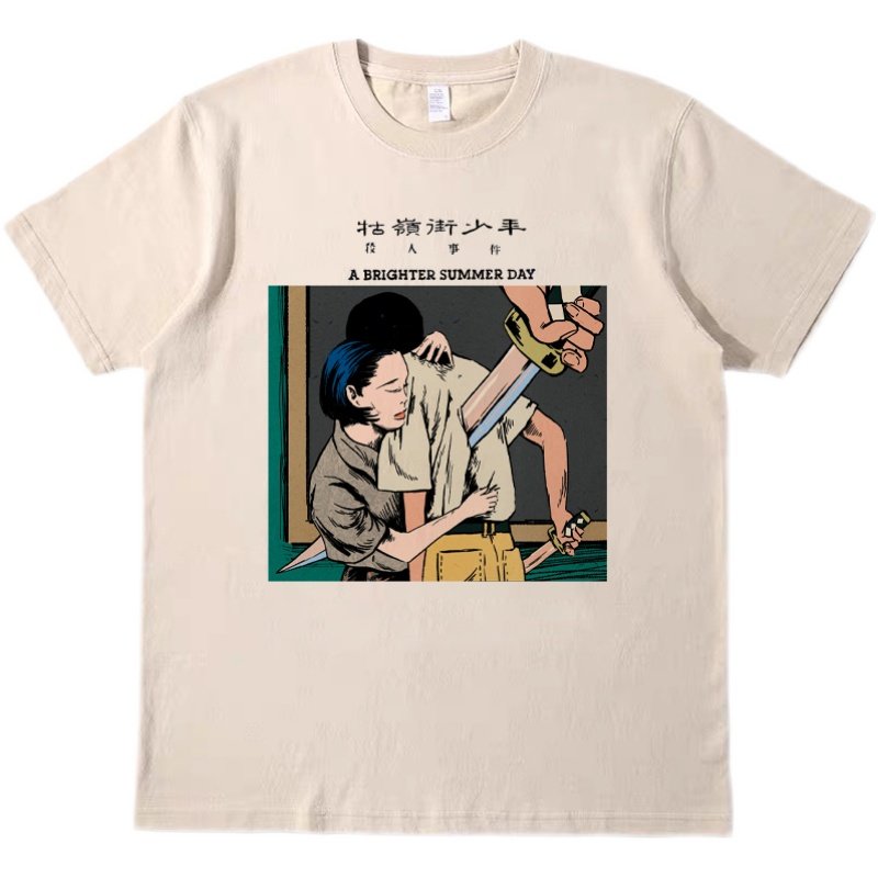 牯岭街少年杀人事件杨德昌电影短袖bf男女情侣T恤纯棉t原创tshirt,淘宝优惠券,粉丝福利购,淘宝优惠卷