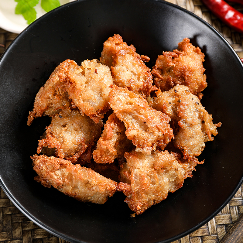 爱之素素食 素香酥肉 台湾松珍鸿昶 大豆蛋白素肉佛家斋菜素菜 - 图1