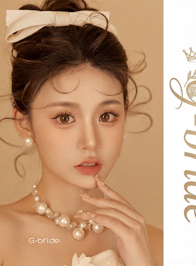 复古巴洛克珍珠项链耳环新娘颈链