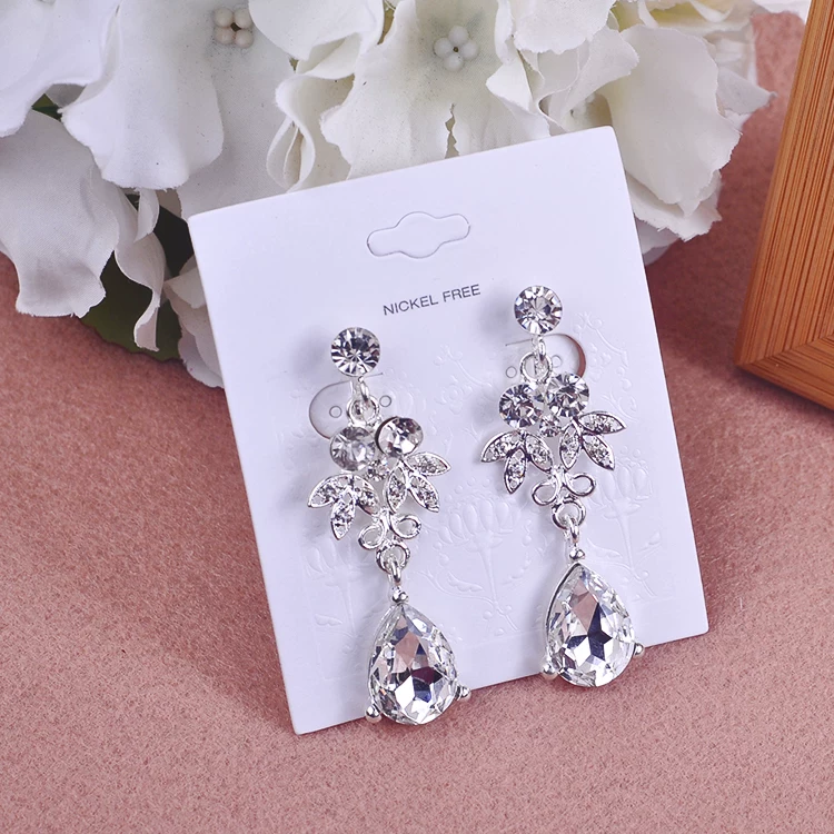 Серьги для невесты, ожерелье, длинный подвес, корейские аксессуары