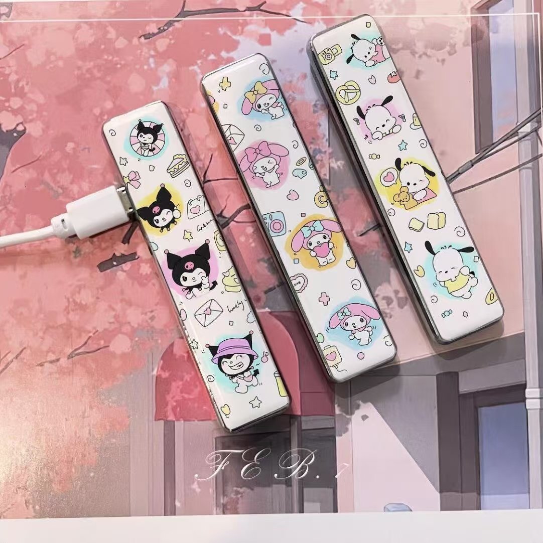 可爱卡通库洛米充电静音防风钨丝打火机创意点烟器送男友闺蜜礼物,淘宝优惠券,粉丝福利购,淘宝优惠卷