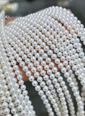 4-5mm淡水baby珠项链近正圆微瑕超高性价比 S925纯银爱心尾链女神