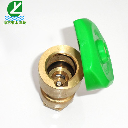 插杆1寸黄铜快速取水器6分25绿化补水栓取水杆弯头取水阀 - 图2