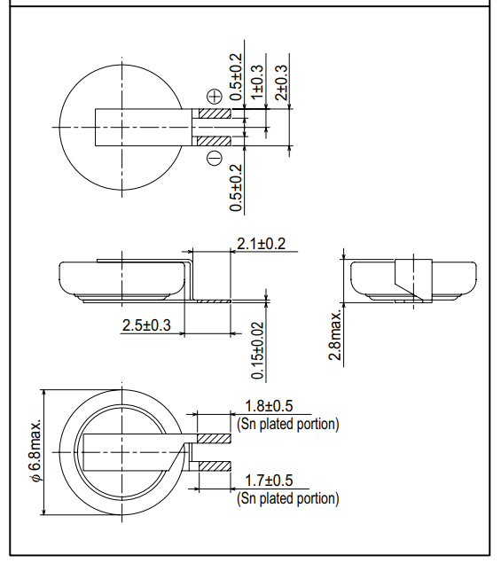 可直拍 MS621FE-FL11E 3v可充电纽扣锂电池 全新原装正品 SII精工 - 图3