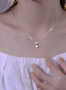 锆石项链女2026年新款潮
