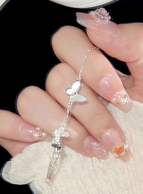 S925纯银蝴蝶手链轻奢高级感